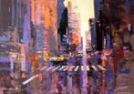 Adam Wajerczyk - New York street XL, Antiek en Kunst