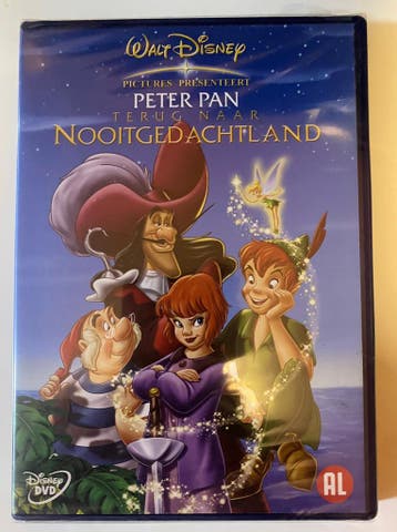PETER PAN TERUG NAAR NOOITGEDACHTLAND (2002) (IN SEAL) (DVD), Verzenden, Gebruikt