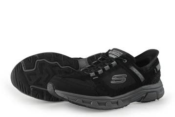 Skechers Instappers in maat 42 Zwart, Verzenden, Zwart, Overige typen, Zo goed als nieuw