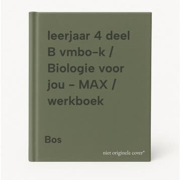 leerjaar 4 deel B vmbo-k / Biologie voor jou - MAX /, Verzenden, Gelezen, Bos