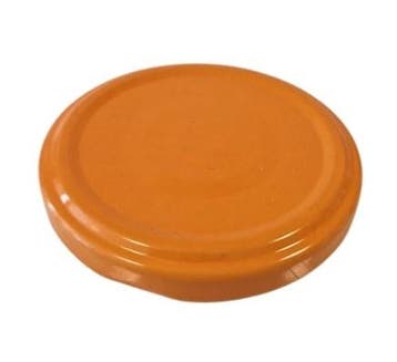 Deksel effen oranje 63mm twist-off 1150 stuks, nieuw -, Ophalen of Verzenden