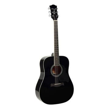 Richwood RD-12-BK Dreadnought Akoestische Gitaar Glanzend, Ophalen of Verzenden, Nieuw