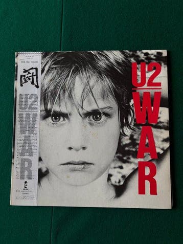 U2 - War - Vinylplaat - Japanse persing - 1983, Cd's en Dvd's, Nieuw in verpakking
