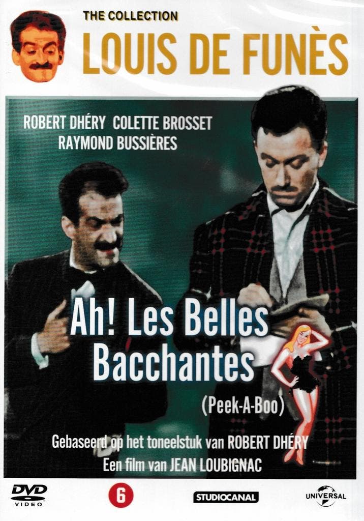 Louis de Funes - Ah! Les Belles Bacchantes - DVD, Cd's en Dvd's, Dvd's | Komedie, Verzenden