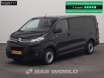 Citroën Jumpy 177pk Automaat L3H1 Navi Airco Cruise Camera P, Automaat, Stof, Gebruikt, Euro 6