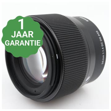 10% korting | Sigma 56mm f/1.4 DC DN Contemporary Sony E, Verzenden, Gebruikt