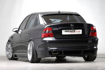 Rieger achteraanzetstuk | Vectra B: -07.98 (tot Facelift) -, Verzenden, Nieuw, Opel