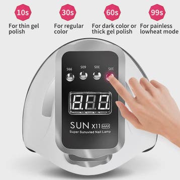 Professionele LED UV Nageldroger met LCD Display - Snel Gel, Verzenden, Nieuw