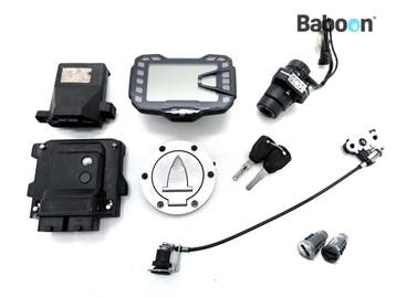 Contactslot Set met Immobiliser Ducati Multistrada V2, Verzenden, Gebruikt