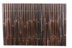 Bamboescherm zwart 60-90mm 120x180cm, Verzenden, Nieuw