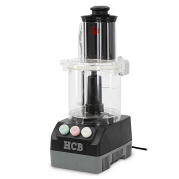 HCB Groentecutter - 3 liter - 3 messen - 230V, Verzenden, Nieuw in verpakking, Bakkerij en Slagerij