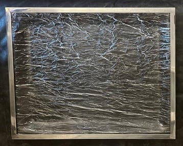 Cavinato Ulderico - Dienblad - Lucite, Verzilverd - Design, Nieuw