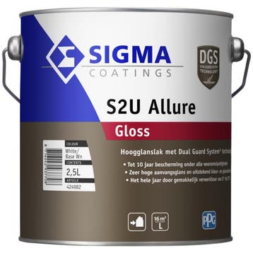 S2U Allure Gloss 2,5 liter, Ophalen of Verzenden, Nieuw