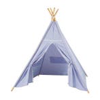 Nieuw Luxe Tipi Tent Blauw met Lichtjes, 128cm, Ophalen of Verzenden, Nieuw