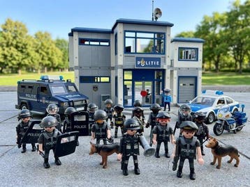 Playmobil - City - Playmobil Politie eenheid met honden -