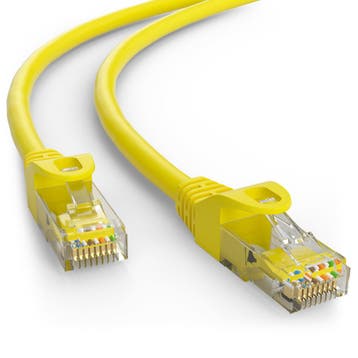 Cat6 2m geel UTP kabel, Ophalen of Verzenden, Nieuw