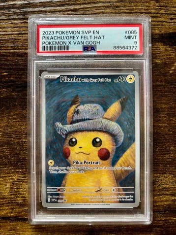 Pokémon - 1 Graded card - Pikachu #085 Promo card, Alternate, Nieuw