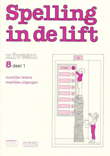 Spelling in de Lift Werkschrift niveau 8 deel 1 (per stuk), Verzenden, Nieuw