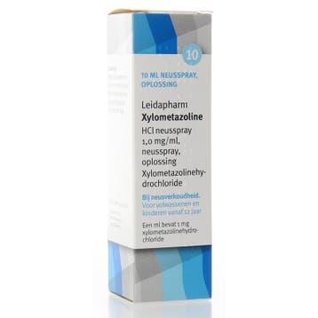 Leidapharm Xylometazoline hcl neusspray 1mg/ml uad, Verzenden, Nieuw