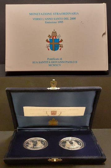 Vaticaan. Dittico 1995 Proof (Zonder minimumprijs)