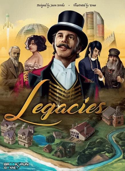 Legacies - Standard edition | Broonspun Games -, Hobby en Vrije tijd, Gezelschapsspellen | Bordspellen, Nieuw, Verzenden
