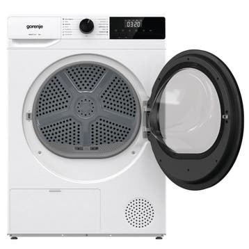 Wasdroger Gorenje DHNE93/DE 9 kg kg C Krasje/deukje, Verzenden, 8 tot 10 kg, Nieuw, Voorlader