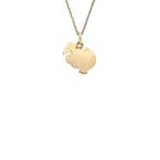 Gouden Dodo hanger 18 karaat, Verzenden, Zo goed als nieuw, Goud