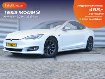 Tesla Model S | Zakelijk Leasen vanaf 241,- p/mnd, Nieuw, Financial lease, Lease, Model S