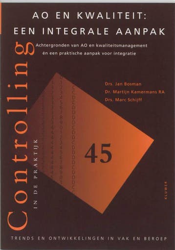 Ao En Kwaliteit | J. Bosman; M. Kamermans; M. Schijff, Ophalen of Verzenden, Nieuw, J. Bosman; M. Kamermans; M. Schijff