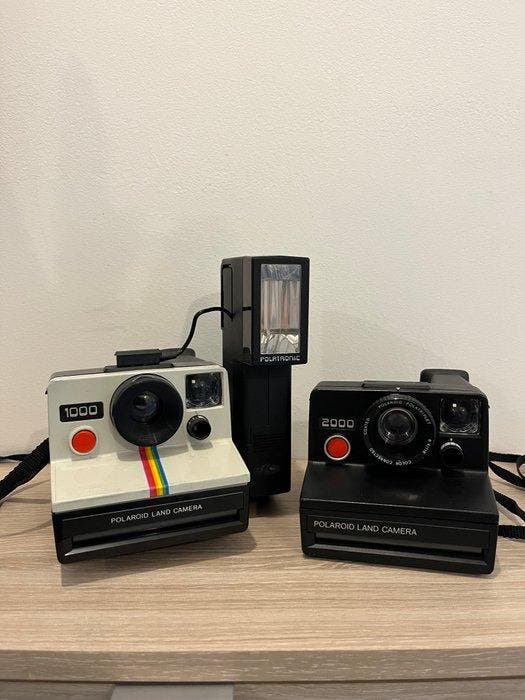 Polaroid SX-70 Film Instant Camera Kit: Polaroid 1000 Land, Audio, Tv en Foto, Fotocamera's Analoog