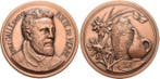 Cu-medaille 05 05 1846 Kunstmedaille Monnaie de Paris, Verzenden