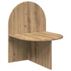 vidaXL Nachtkastje Artisanaal eiken 48 x 49 x 65 cm, Verzenden, Nieuw, 55 tot 70 cm, 45 tot 65 cm