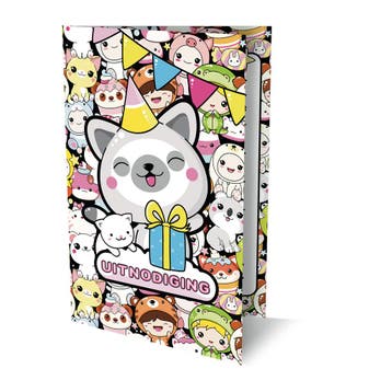 Uitnodigingen Kawaii 1 Pk 952 / Set Van 6 |  | Nieuw, Ophalen of Verzenden, Nieuw