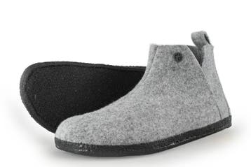Birkenstock Pantoffels in maat 41 Grijs, Kleding | Heren, Schoenen, Overige kleuren, Verzenden, Zo goed als nieuw, Birkenstock