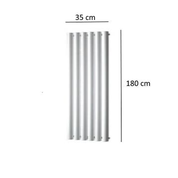 Designradiator Plieger Trento 814 Watt Middenaansluiting, Ophalen of Verzenden, Nieuw