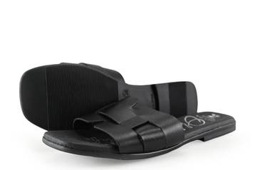 Oh My Sandals Slippers in maat 36 Zwart, Slippers, Verzenden, Zwart, Zo goed als nieuw