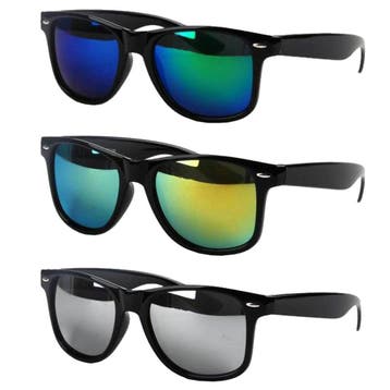 Fako Sunglasses - 3x Heren Zonnebril - Dames Zonnebril -, Verzenden, Nieuw
