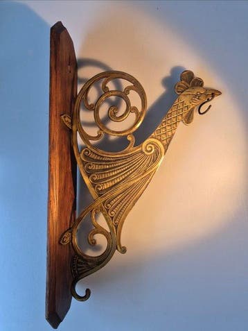 Decoratief ornament - Wandhaak