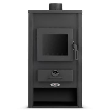 CV Houtkachel Watermantel | 22kW Antraciet | Nieuw | Sche..., Ophalen of Verzenden, Vrijstaand, Hout, Nieuw