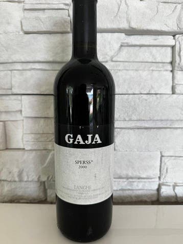2000 Gaja Sperss - Barolo - 1 Fles (0,75 liter), Nieuw