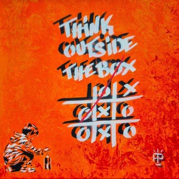 Alexandre Petrus (1988) - THINK OUTSIDE THE BOX, Antiek en Kunst
