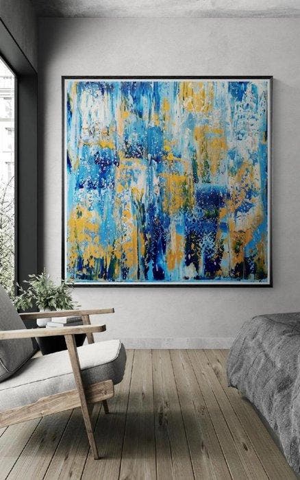 Luc Mora - Sublime Gold - XXL, Antiek en Kunst, Kunst | Designobjecten