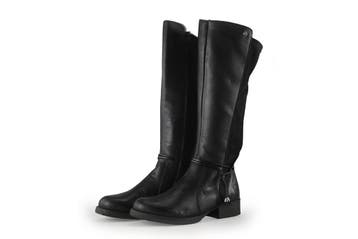 Rieker Laarzen in maat 39 Zwart, Kleding | Dames, Schoenen, Hoge laarzen, Verzenden, Zwart, Zo goed als nieuw