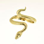 Ring met amulet - 14 karaat Geel goud, Sieraden, Tassen en Uiterlijk, Antieke sieraden