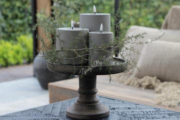 Outdoor LED kaars Sand 10 x 15 cm, Ophalen of Verzenden, Nieuw