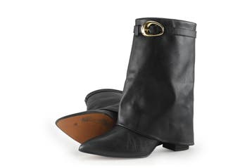 Toral Laarzen in maat 38 Zwart, Kleding | Dames, Schoenen, Hoge laarzen, Verzenden, Zwart, Zo goed als nieuw