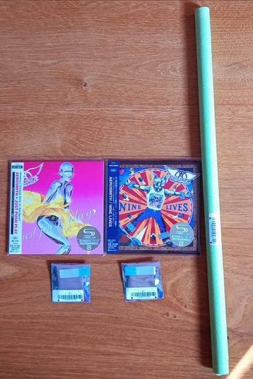 Aerosmith - Nine Lives ; Just Push Play - Japan SHM - CD´s +, Nieuw in verpakking