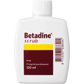 Betadine Scrub 120 ml, Verzenden, Nieuw