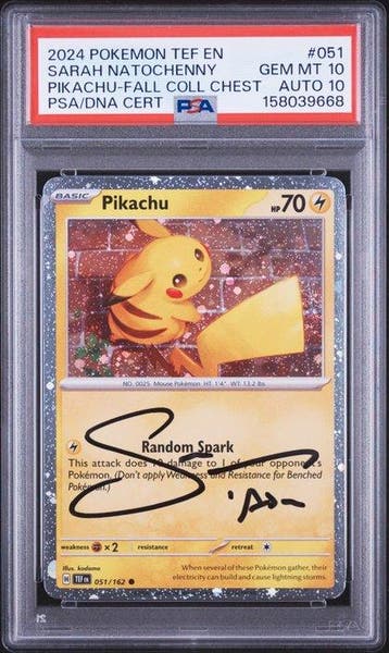Pokémon - 1 Graded card - PSA 10 GEM MINT Auto 10 Sarah, Nieuw