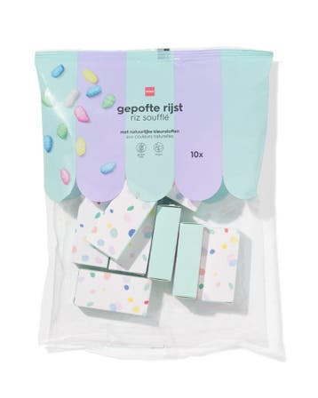 HEMA Gepofte rijst uitdeelzak - 10 stuks, Verzenden, Nieuw